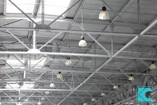 برآورد هزینه تعمیر سیستم روشنایی صنعتی